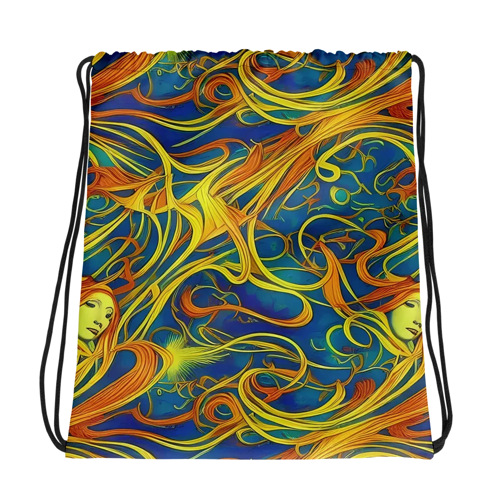 Morgan's Entwined on Drawstring Bag — Photo