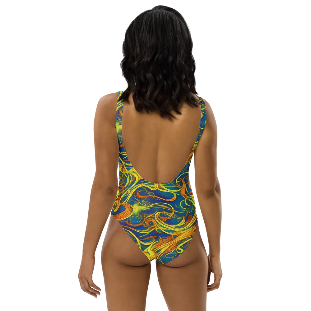 Morgan's Entwined on One-Piece Swimsuit — Back