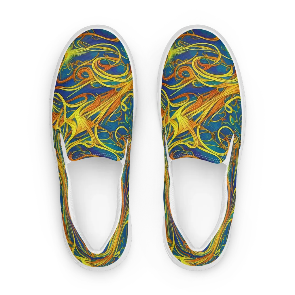 Morgan's Entwined on Women's Slip-On Canvas Shoes — Front