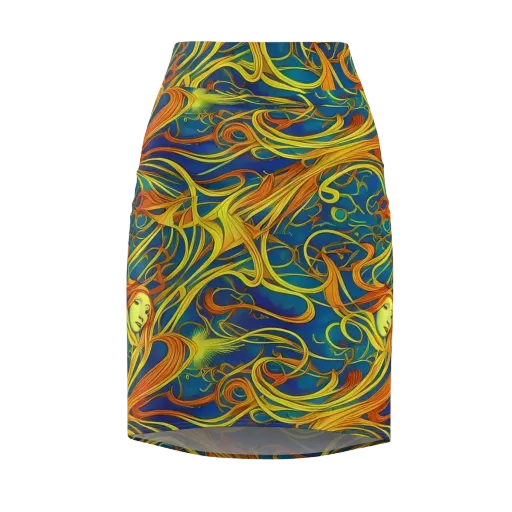 Morgan's Entwined on a Pencil Skirt