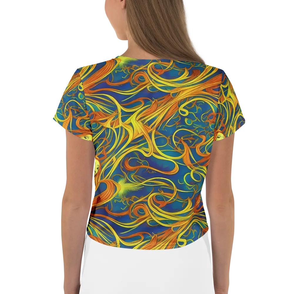 Morgan's Entwined on Crop Tee — Back