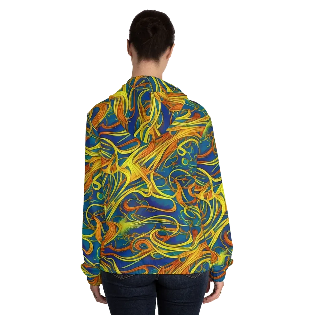 Morgan's Entwined on Women's Full-Zip Hoodie — Back On Person