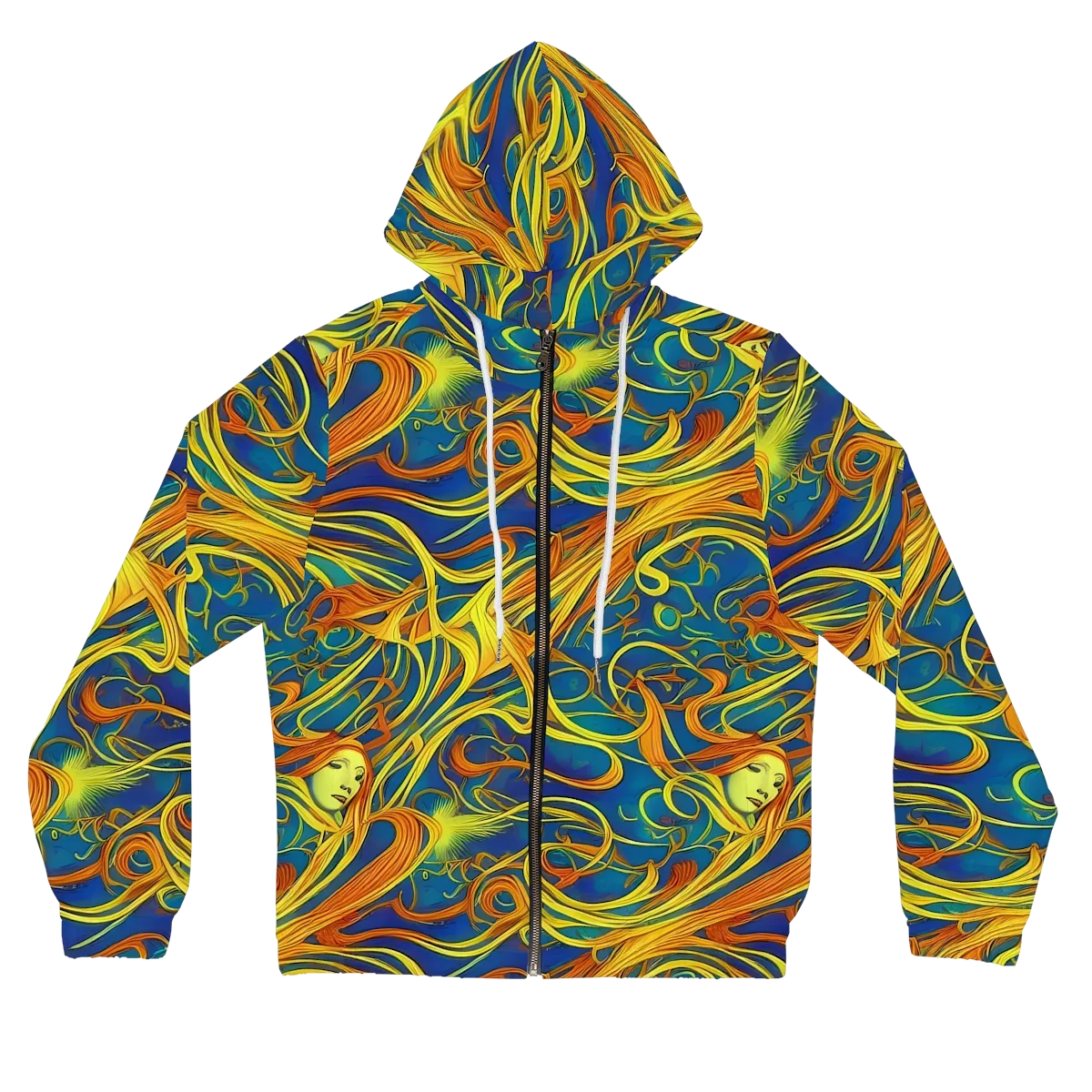 Morgan's Entwined on Women's Full-Zip Hoodie — Front