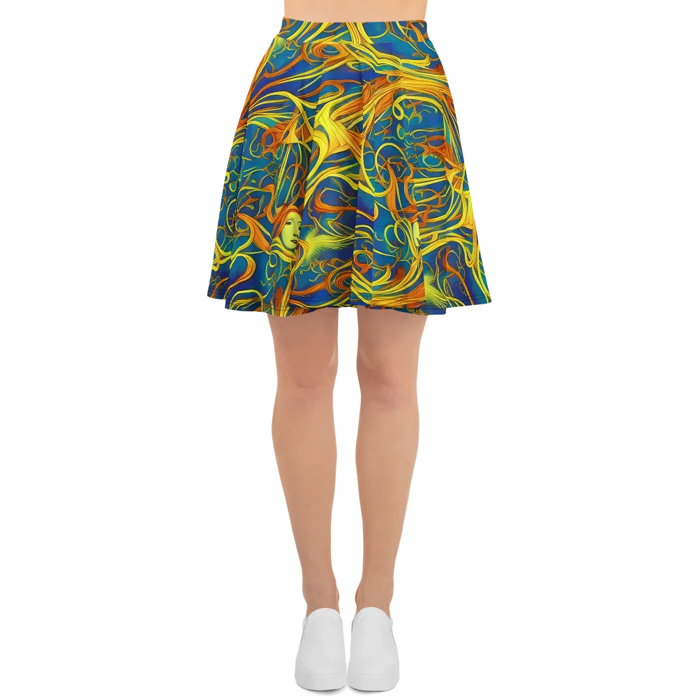 Morgan's Entwined on Skater Skirt — Front