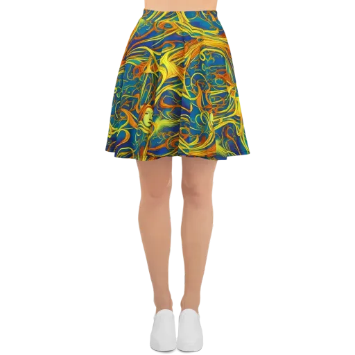 Morgan's Entwined on a Skater Skirt