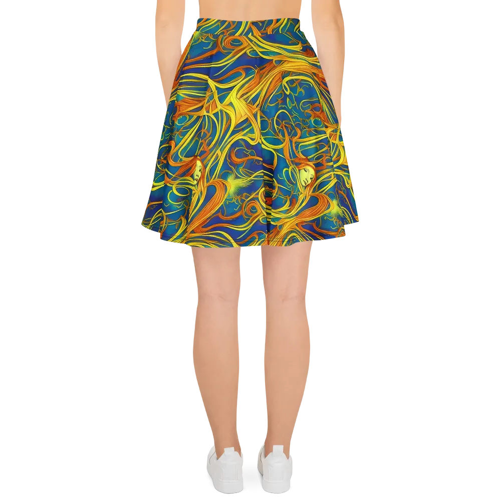 Morgan's Entwined on Skater Skirt — Back