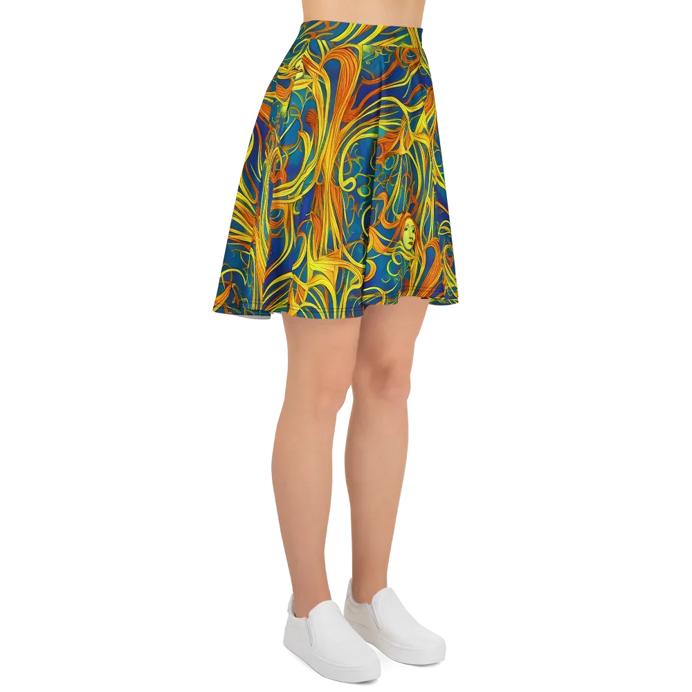 Morgan's Entwined on Skater Skirt — Right
