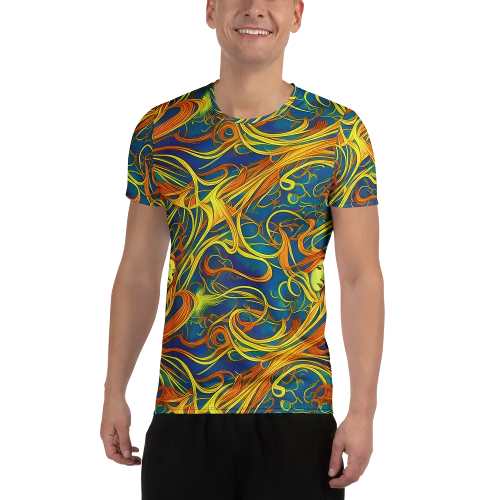 Morgan's Entwined on Men's Athletic T-Shirt — Front