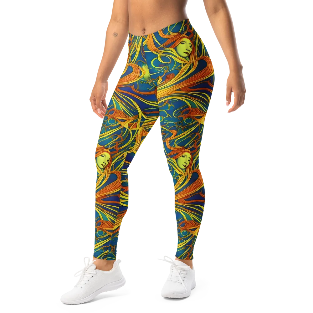 Morgan's Entwined on Leggings — Left Front