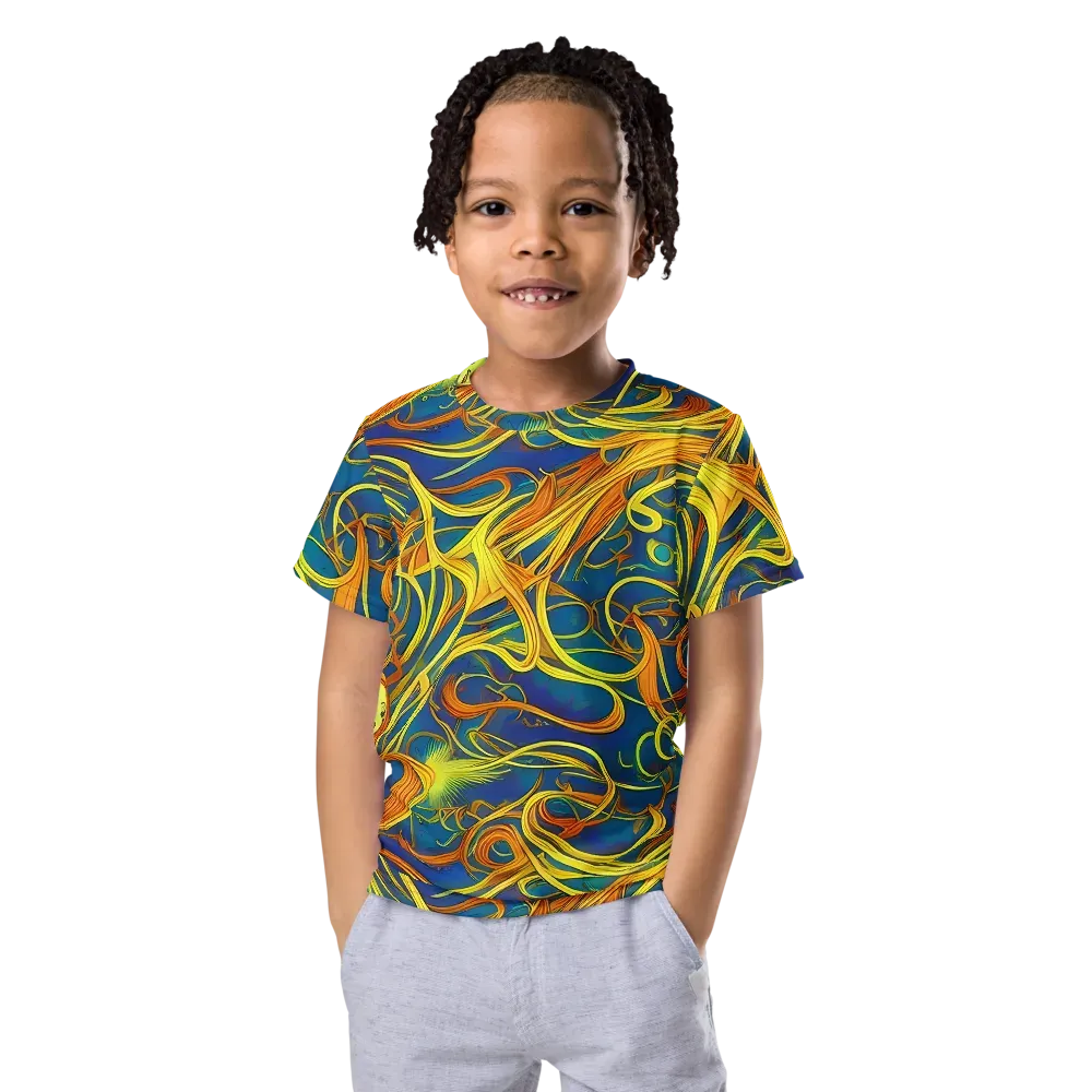 Morgan's Entwined on Kids Crew Neck T-Shirt — Front