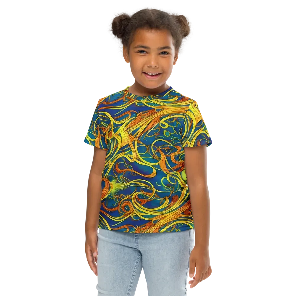 Morgan's Entwined on Kids Crew Neck T-Shirt — Front