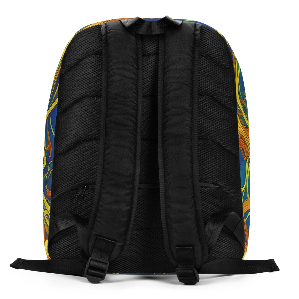 Morgan's Entwined on Minimalist Backpack — Back