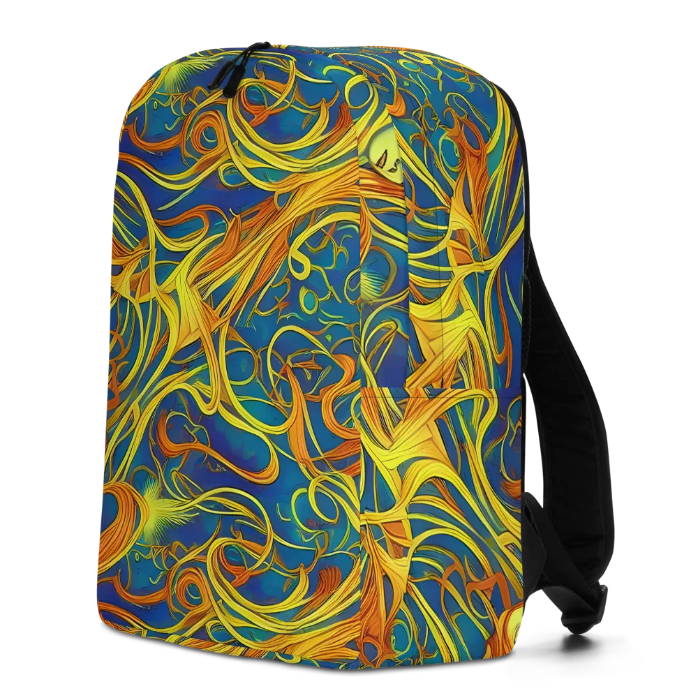 Morgan's Entwined on Minimalist Backpack — Left