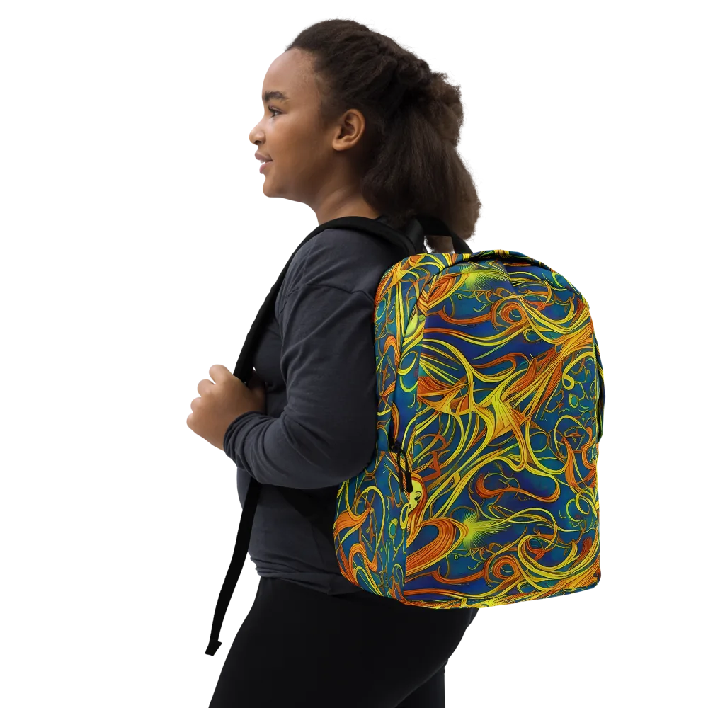 Morgan's Entwined on Minimalist Backpack — Right Front