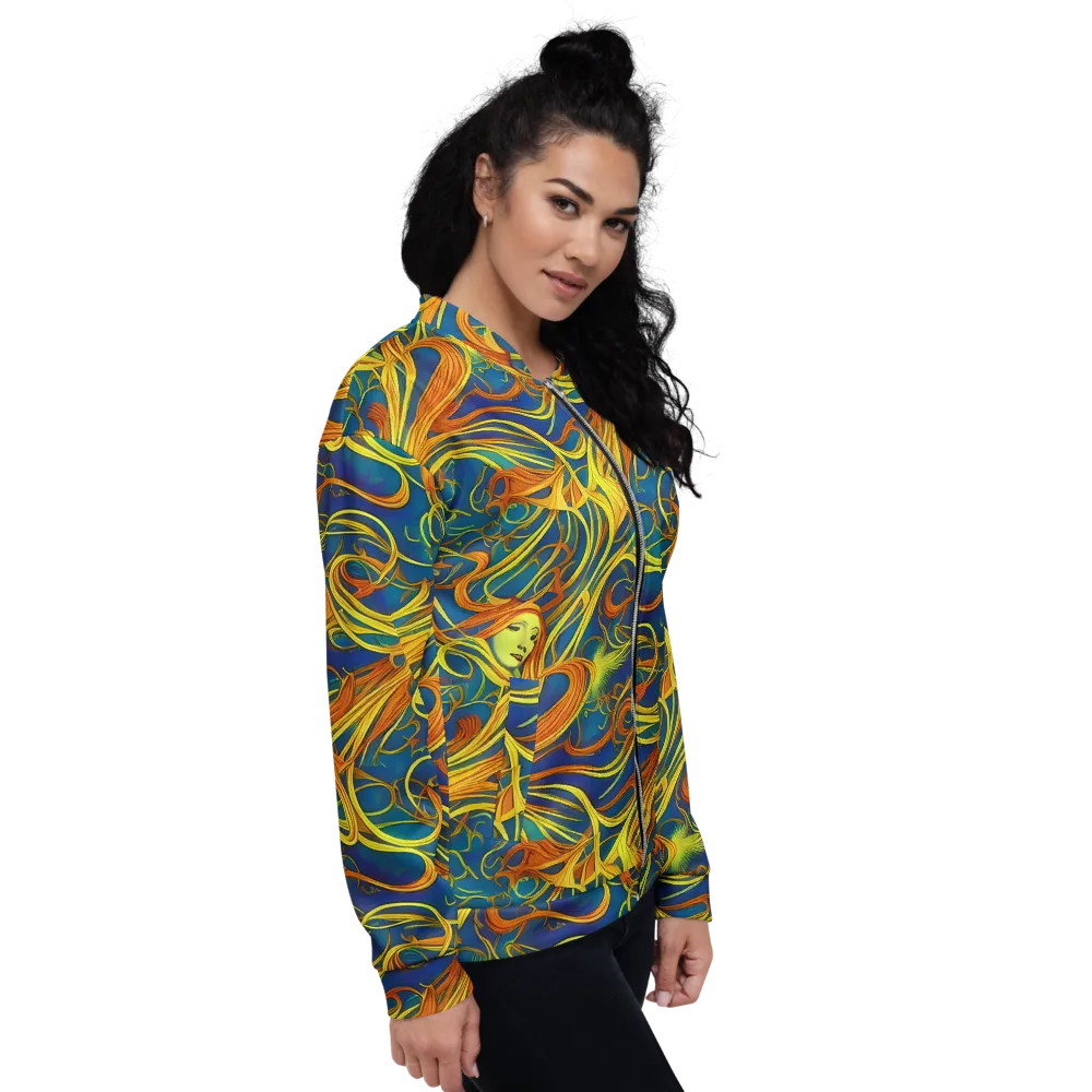 Morgan's Entwined on Bomber Jacket — Right