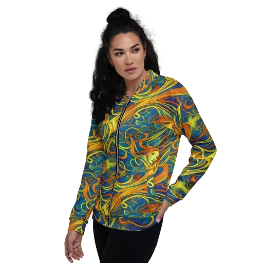 Morgan's Entwined on a Bomber Jacket
