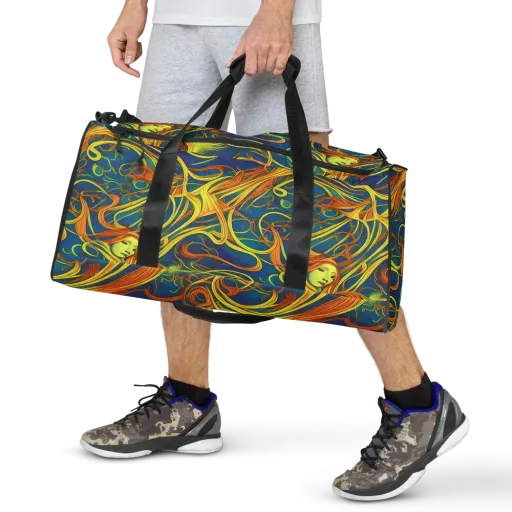 Morgan's Entwined on a Duffle Bag
