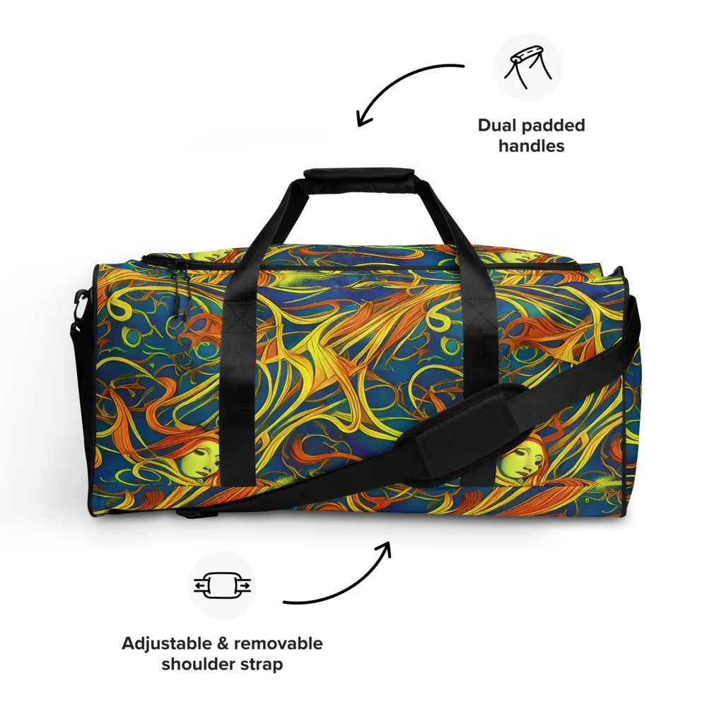 Morgan's Entwined on Duffle Bag — Front
