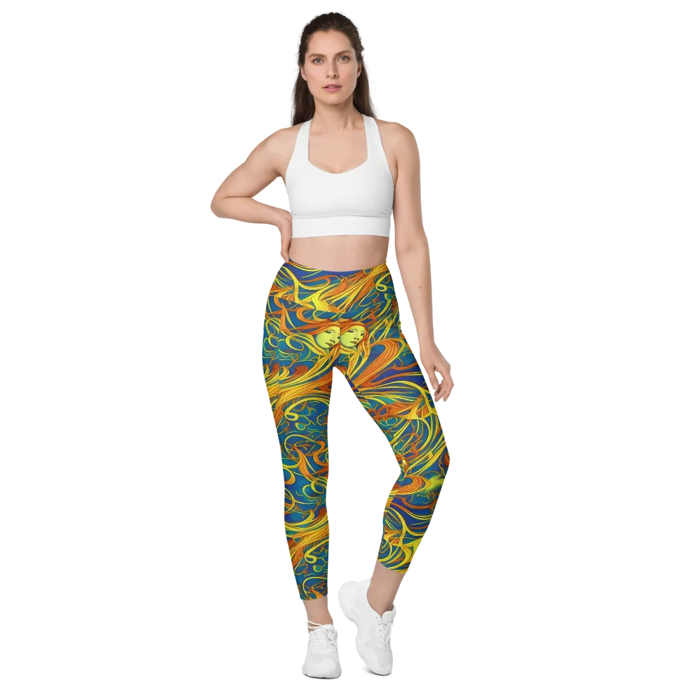 Morgan's Entwined on Leggings with Pockets — Front