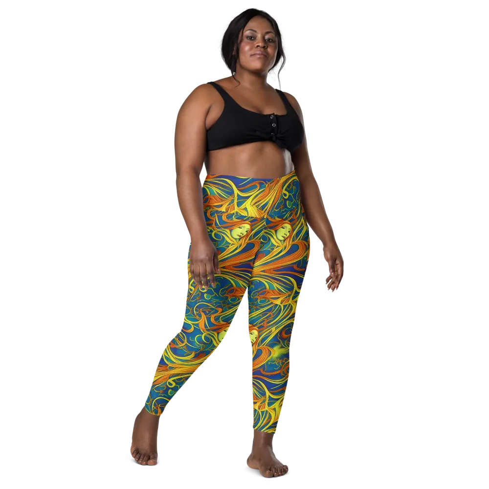 Morgan's Entwined on Leggings with Pockets — Front