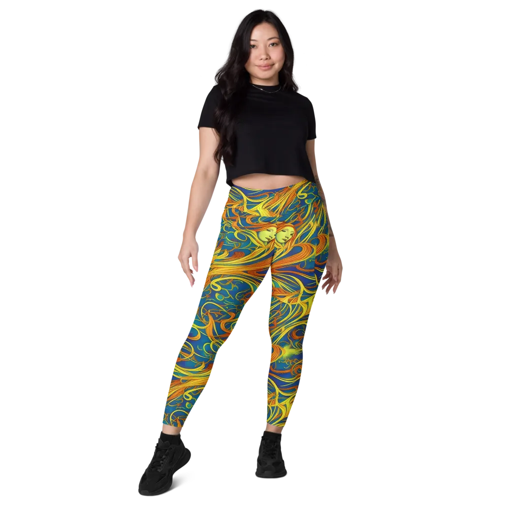 Morgan's Entwined on Leggings with Pockets — Front