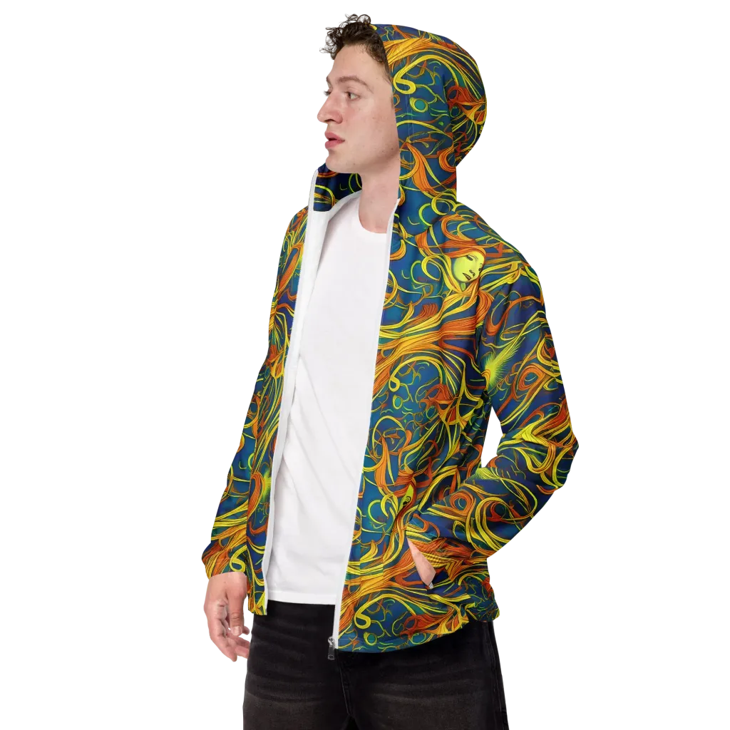 Morgan's Entwined on Men's Windbreaker — Left Front