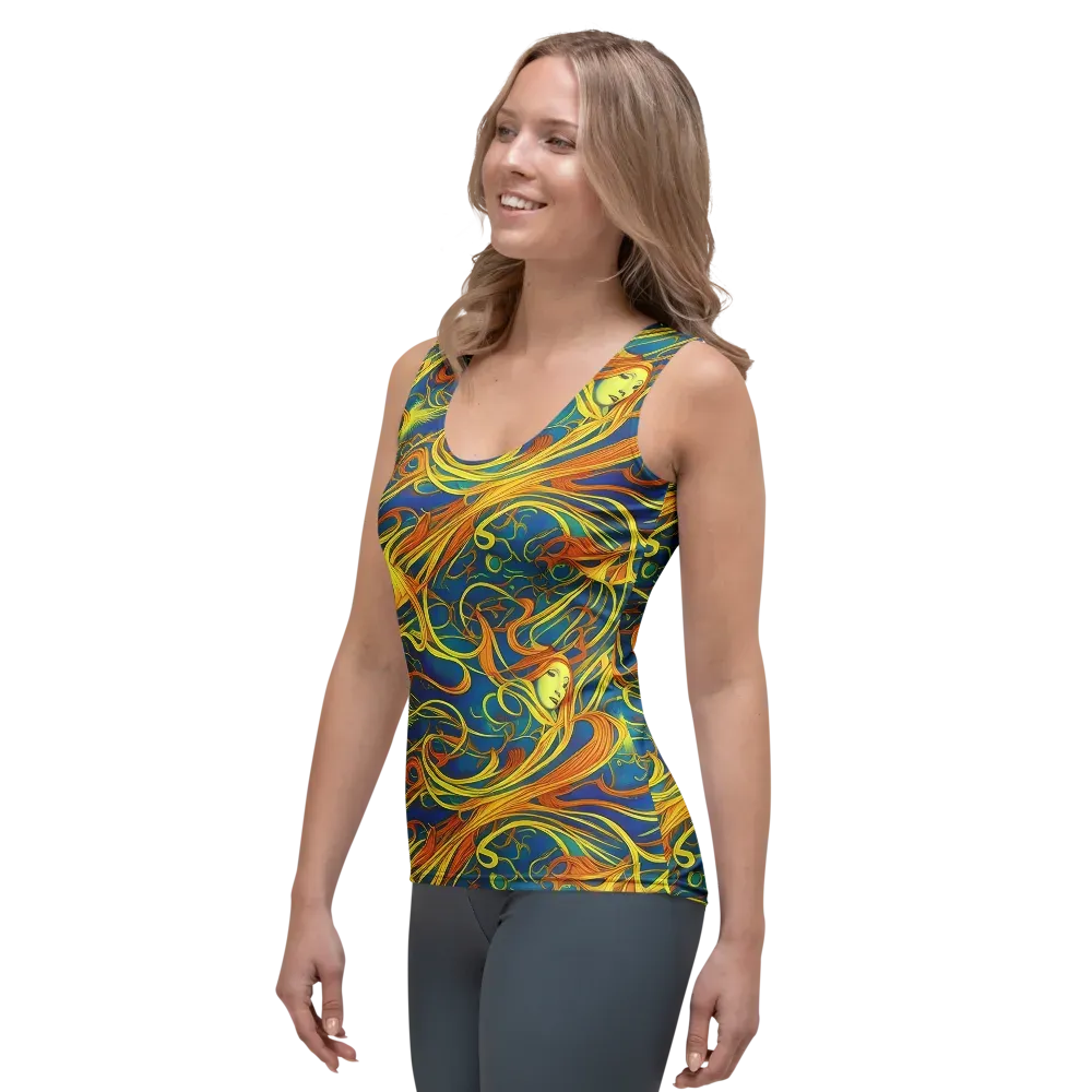 Morgan's Entwined on Women's Tank Top — Left Front