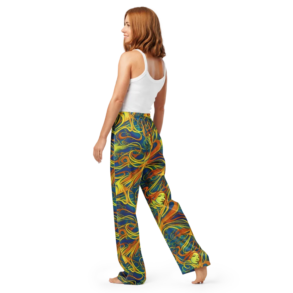 Morgan's Entwined on Women's Pajama Pants — Back