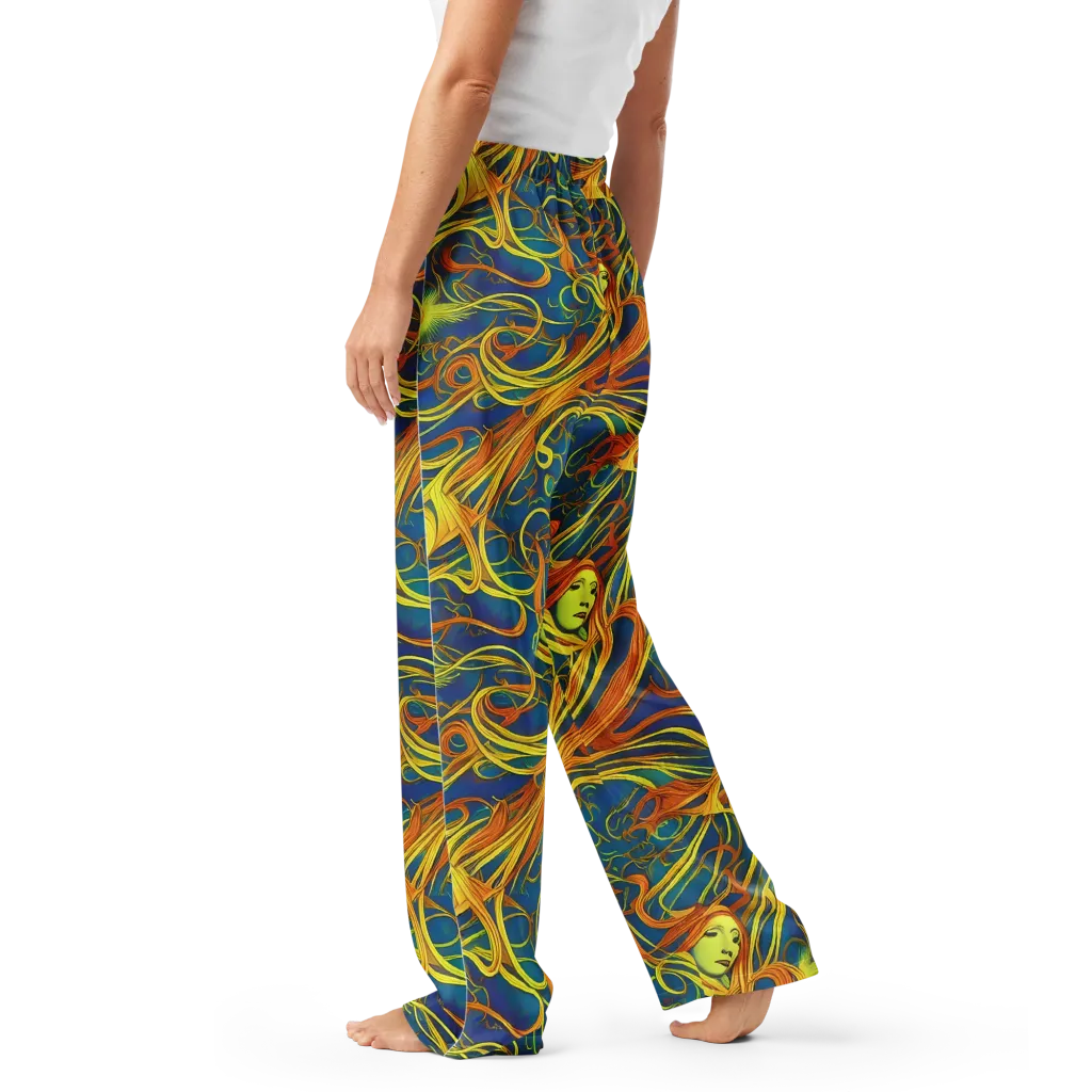 Morgan's Entwined on Women's Pajama Pants — Left
