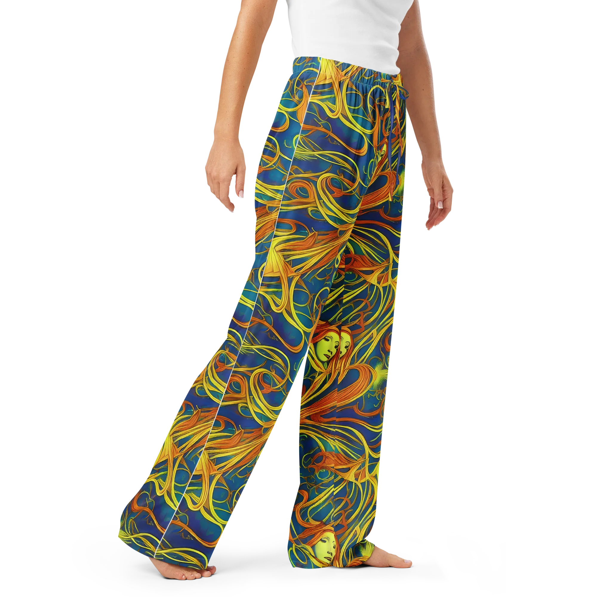 Morgan's Entwined on Women's Pajama Pants — Right Front