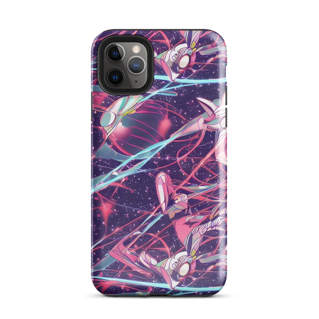 Neo-Tokyo Twirl on Tough Case for iPhone® — Front