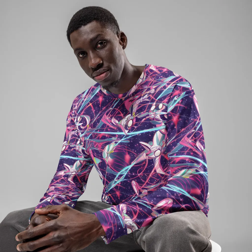 Neo-Tokyo Twirl on Sweatshirt — Front