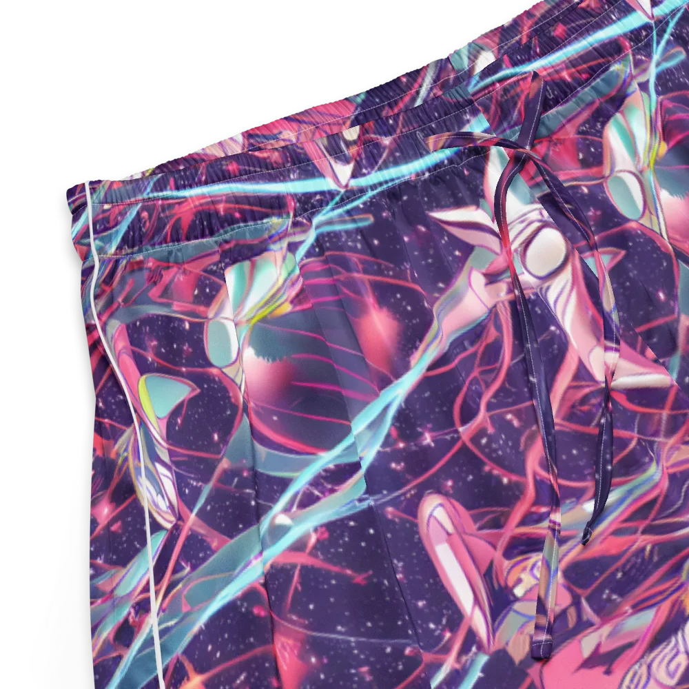 Neo-Tokyo Twirl on Women's Pajama Shorts — Product details
