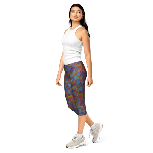 Prism Circuit on a Capri Leggings