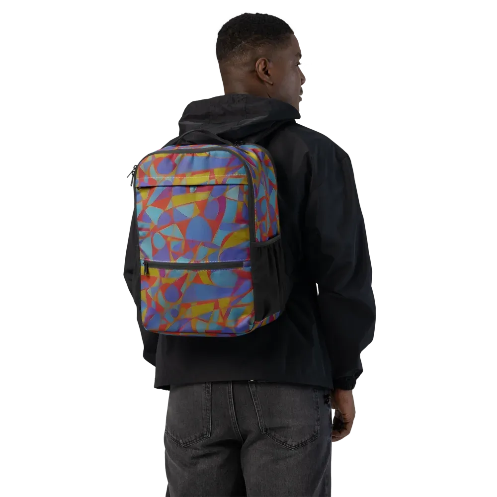 Prism Circuit on Utility Backpack — Back