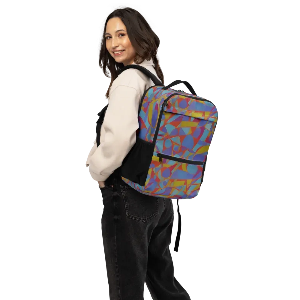 Prism Circuit on Utility Backpack — Back