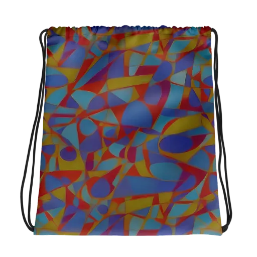 Prism Circuit on a Drawstring Bag