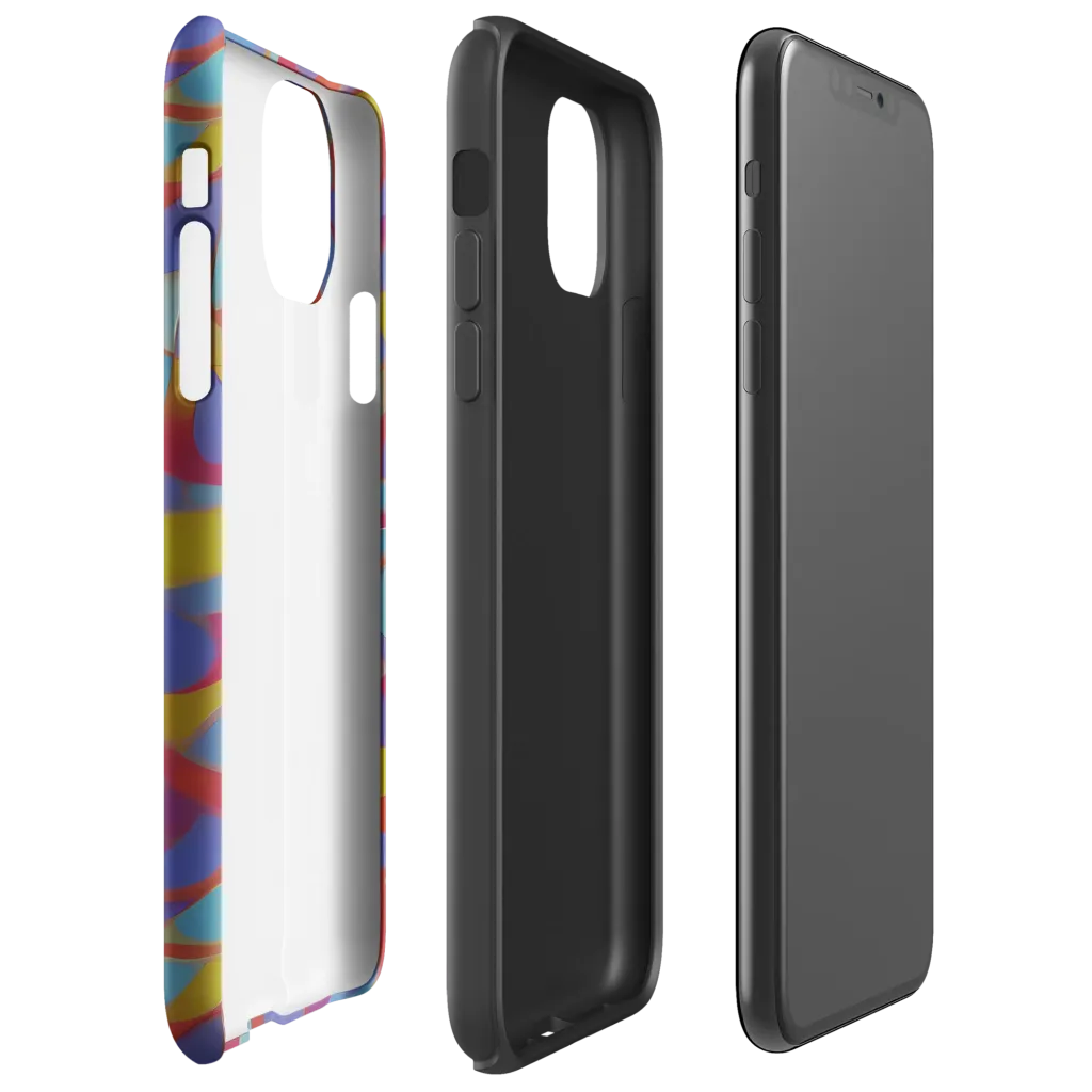 Prism Circuit on Tough Case for iPhone® — Right