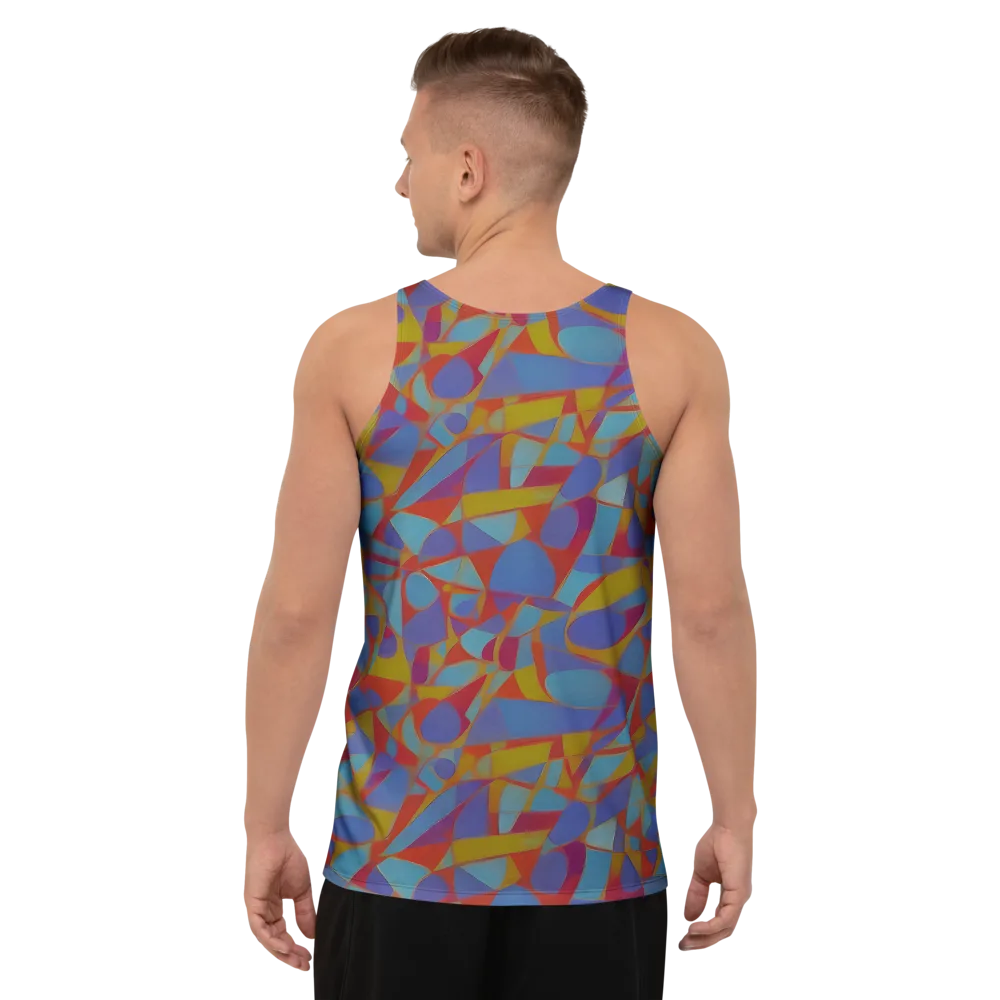 Prism Circuit on Men's Tank Top — Back