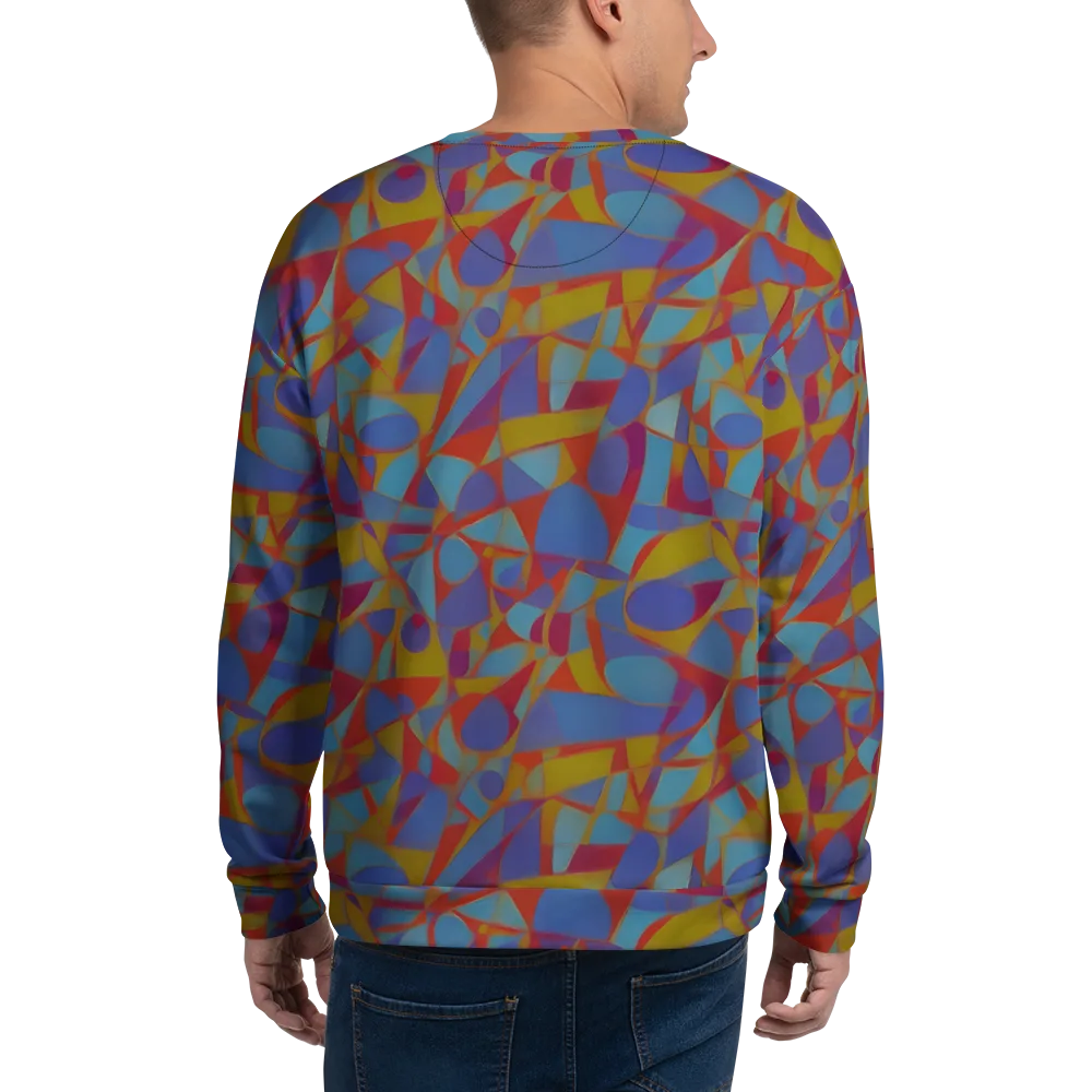 Prism Circuit on Sweatshirt — Back