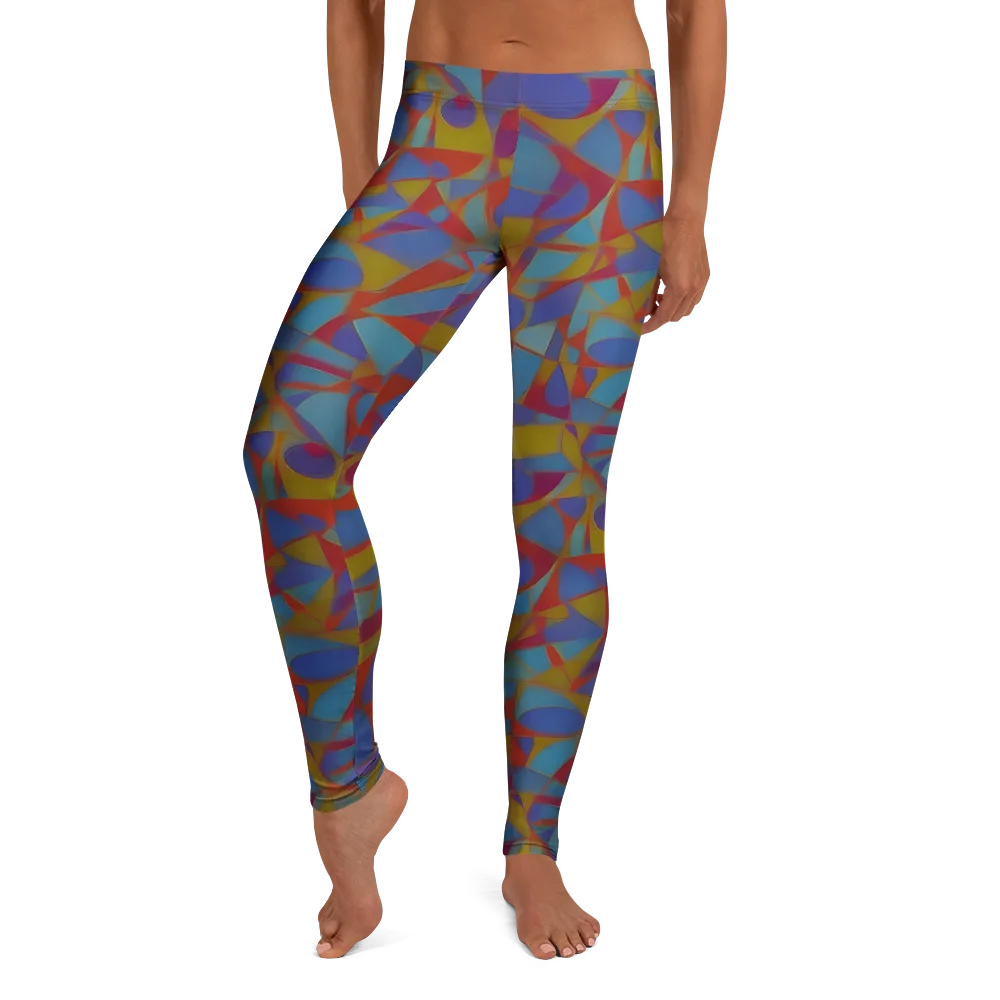 Prism Circuit on Leggings — Front