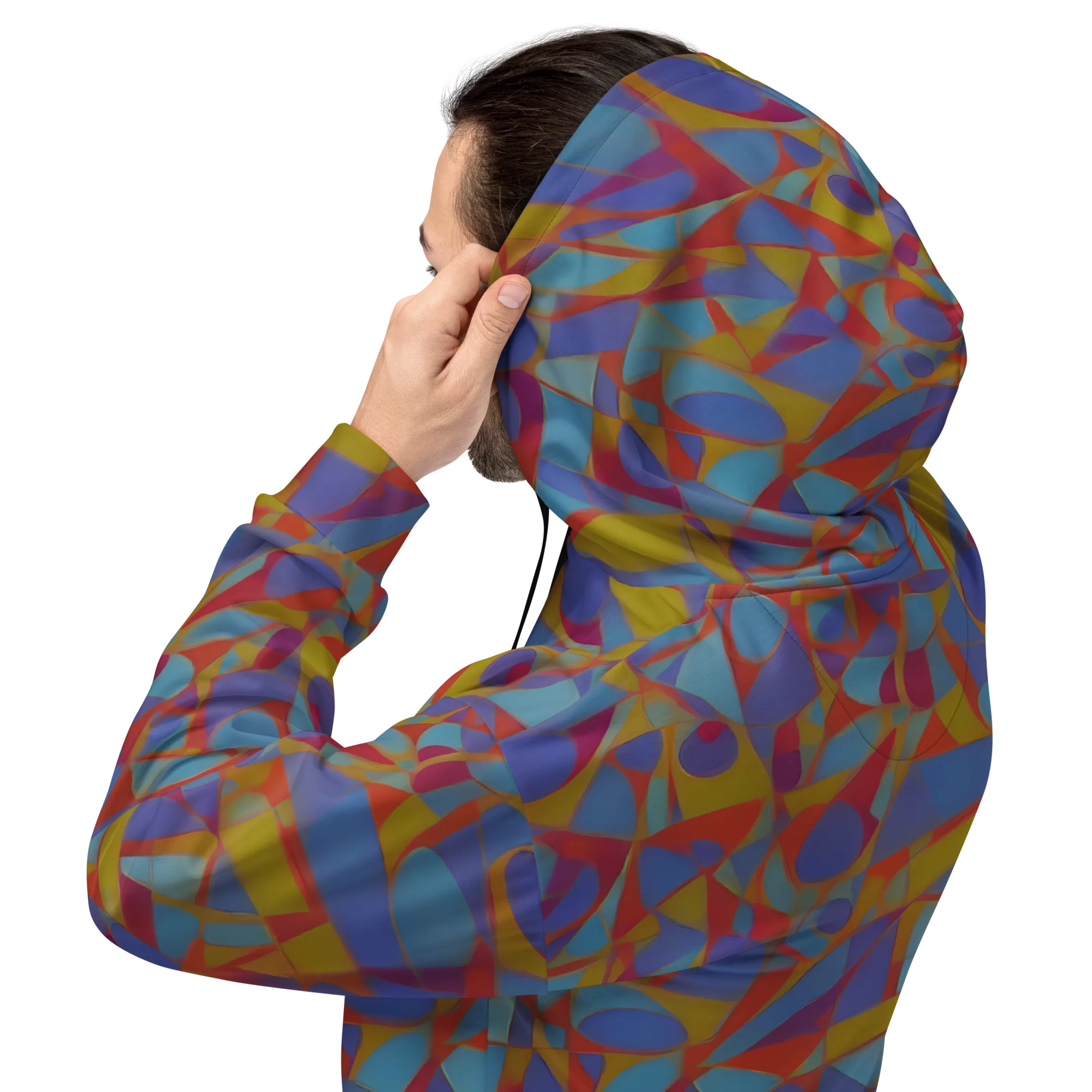 Prism Circuit on Hoodie — Back