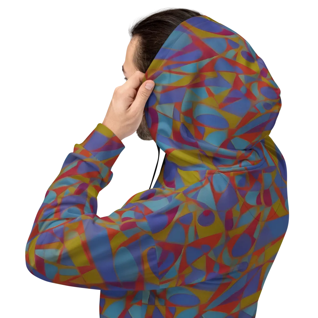Prism Circuit on Hoodie — Back