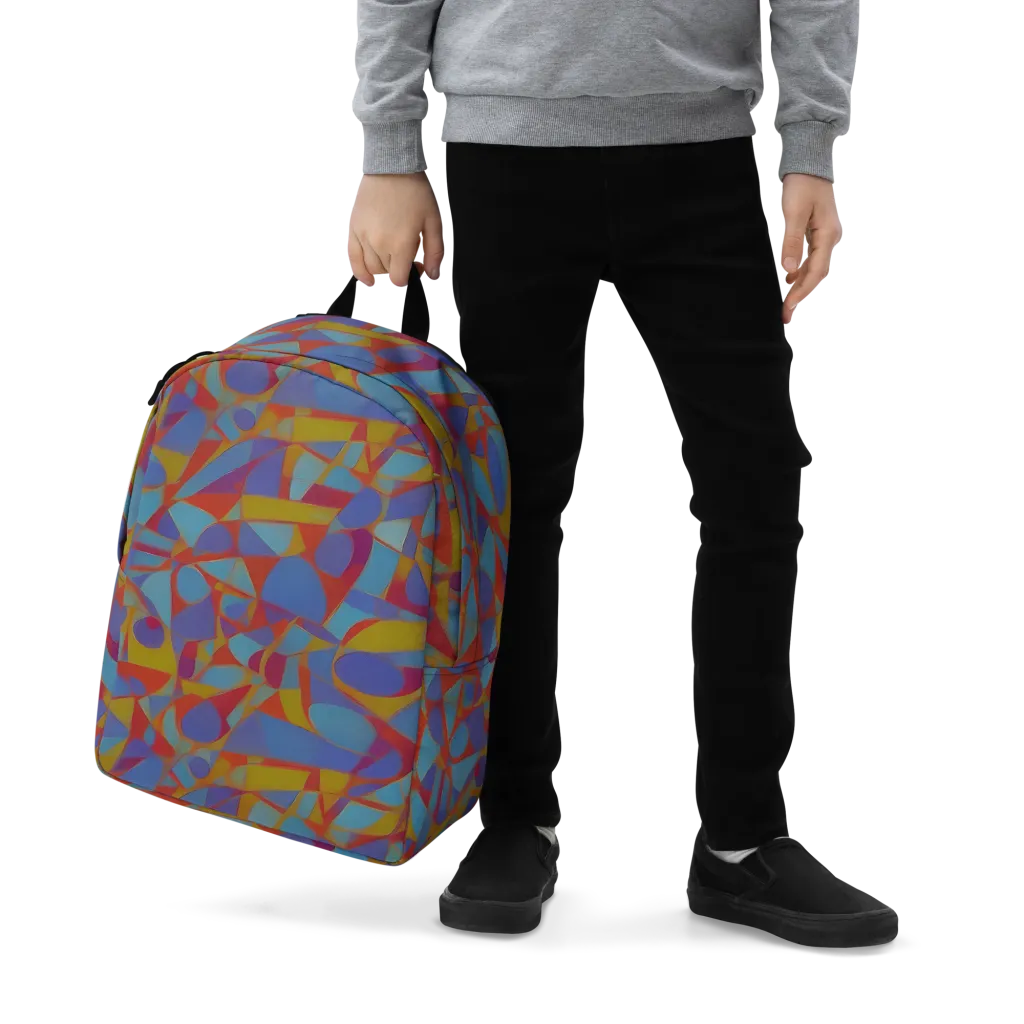 Prism Circuit on Minimalist Backpack — Zoomed-in