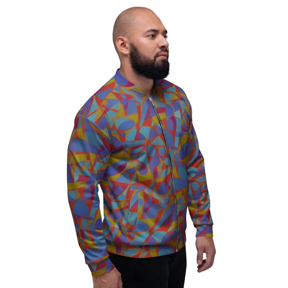 Prism Circuit on Bomber Jacket — Right