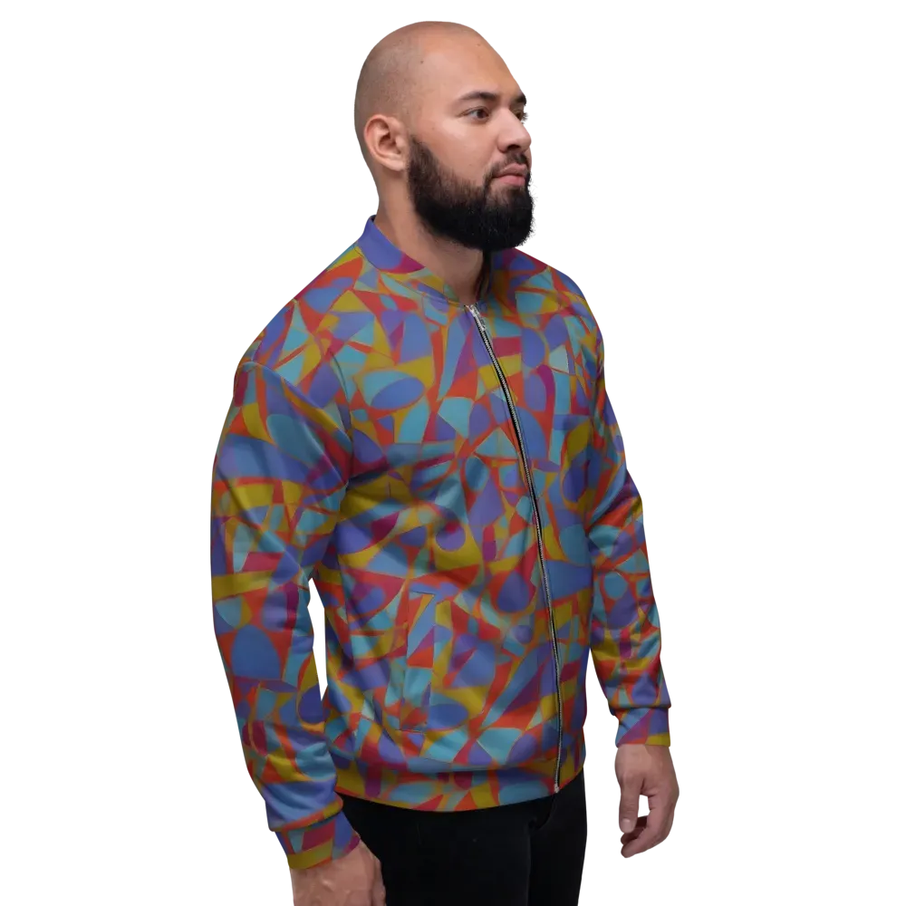 Prism Circuit on Bomber Jacket — Right