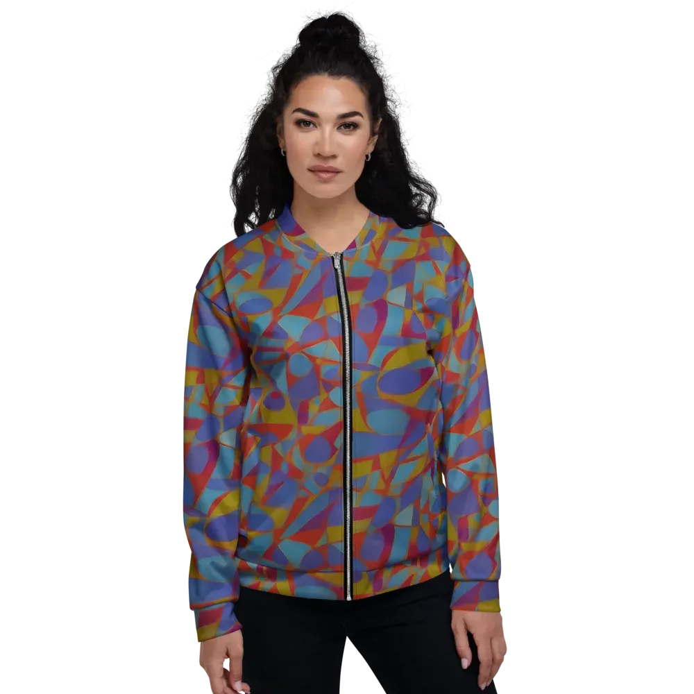 Prism Circuit on Bomber Jacket — Front