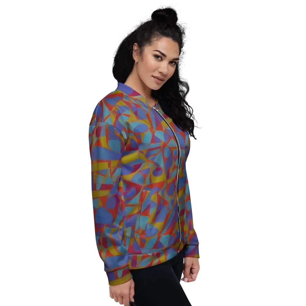 Prism Circuit on Bomber Jacket — Right