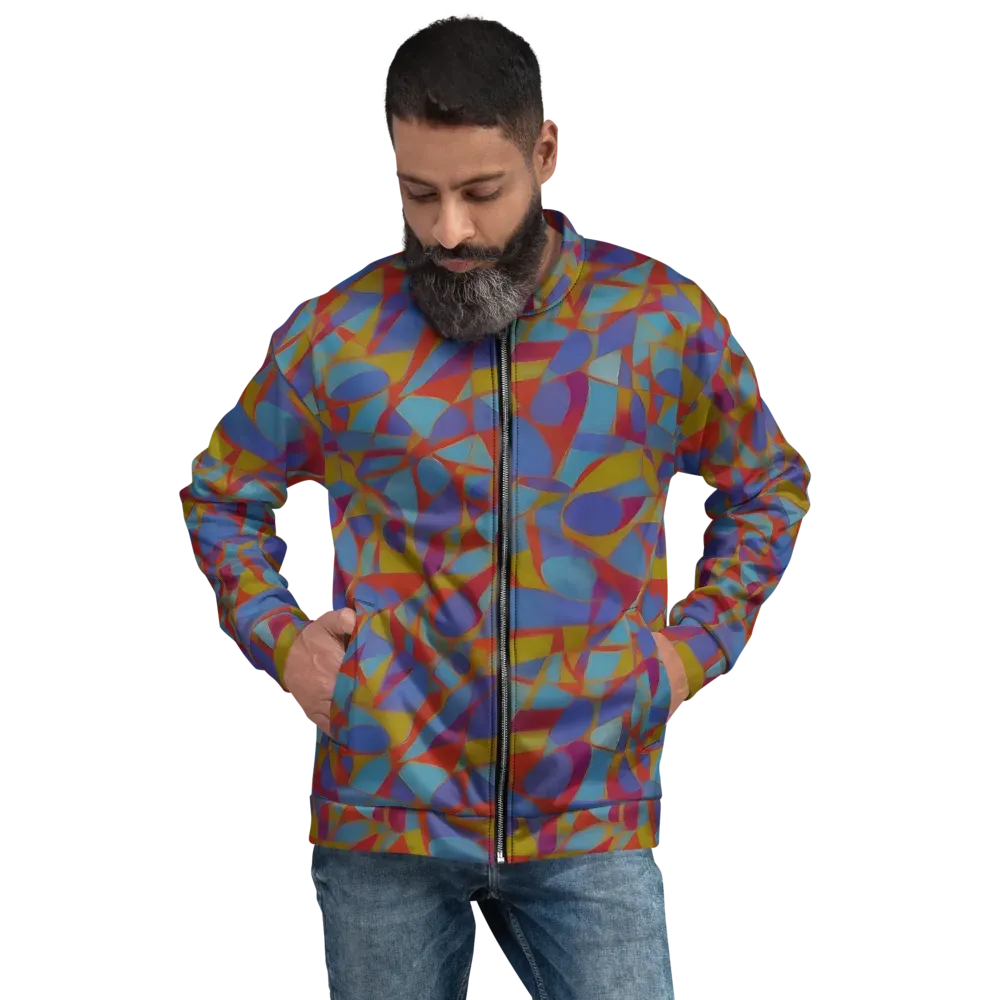 Prism Circuit on Bomber Jacket — Front
