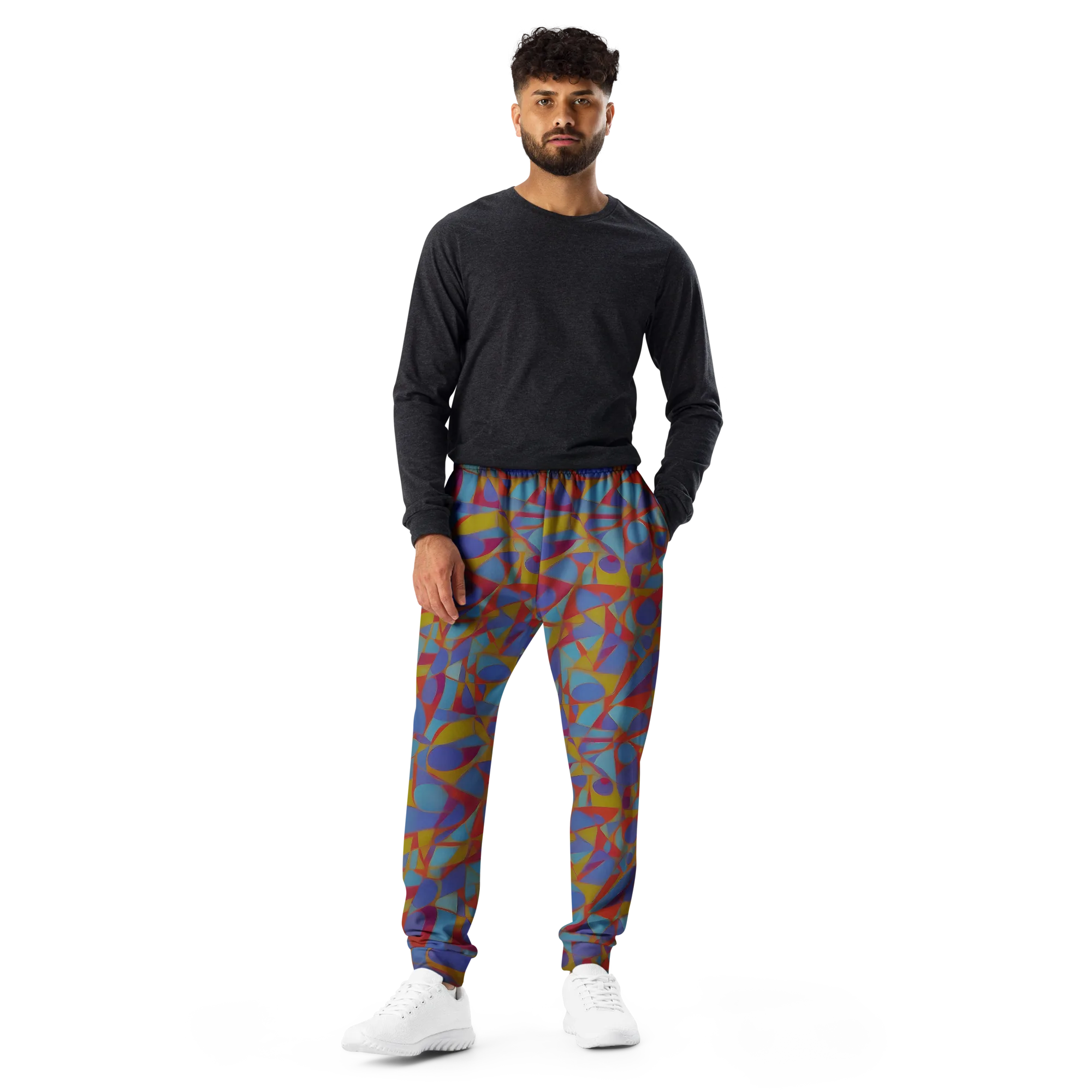 Prism Circuit on Men's Joggers — Front